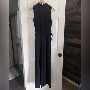 Express Black Jumpsuit with Belt